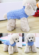 Wool Twisted Rope Pet Sweater