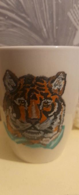 Animal hand painted mugs- orders taken