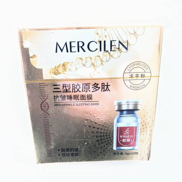 パック・フェイスマスク MERCILEN ANTI-WRINKLE SLEEPING MASK 60g MERCILEN ANTI-WRINKLE SLEEPING MASK 60g