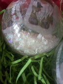 Handmade christmas tree snow globe gonks