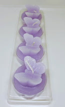 Sets of 4 heart,star and butterfly tealight candles 16 candles in total