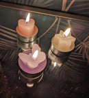 Sets of 4 heart,star and butterfly tealight candles 16 candles in total