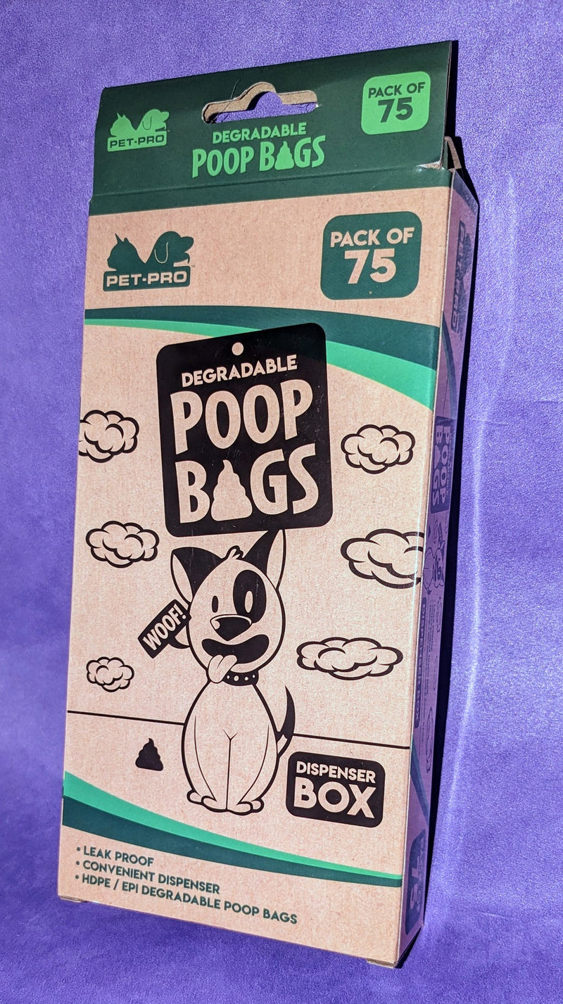 Degradable Doggy poo bags 75