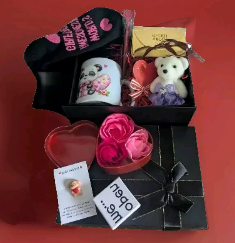 Valentines bundle box for him or her