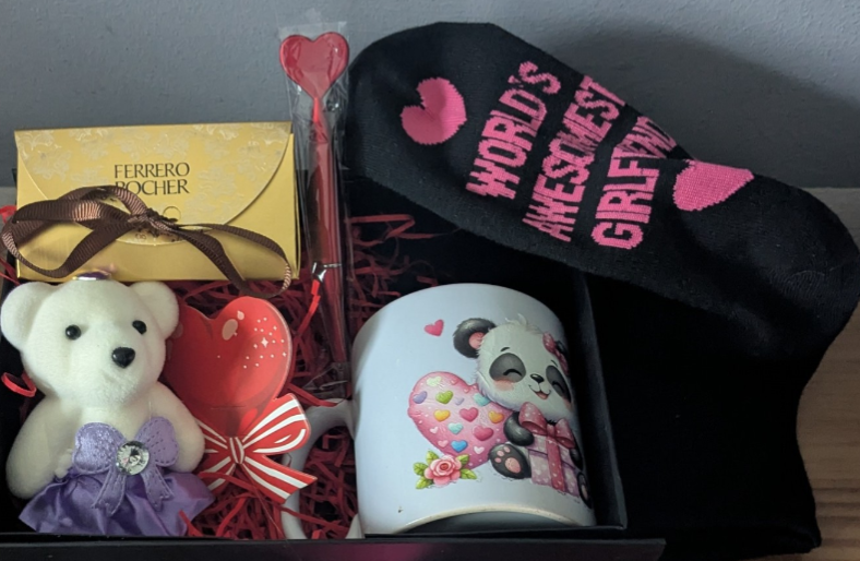 Valentines bundle box for him or her