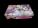 Floral lidded gift boxes