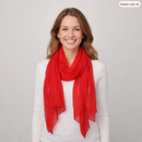 Premium Lightweight Scarves & Stoles — Chiffon, Cotton & Lycra, Gift for Her