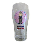 Gorgeous Groom Beer and Beautiful Bride wine glass set