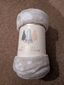 Ice scate Christmas snuggle blanket