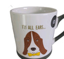 Basset hound mug and snug blanket set