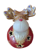 Reindeer tea light Christmas deco