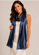 Premium Lightweight Scarves & Stoles — Chiffon, Cotton & Lycra, Gift for Her