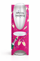 Special Daughter flute glass