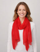 Premium Lightweight Scarves & Stoles — Chiffon, Cotton & Lycra, Gift for Her