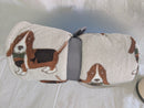 Basset hound mug and snug blanket set