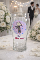 No. 1 Best man beer glass for wedding gifts