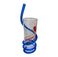 Mr Happy twisty straw tumblers