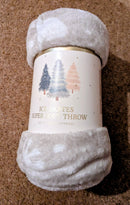 Ice scate Christmas snuggle blanket