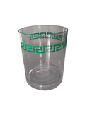 Colourful plastic cups