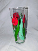 Plastic tumbler set 4pc or 6pc with tray Picnic Party or Kitchen