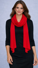 Premium Lightweight Scarves & Stoles — Chiffon, Cotton & Lycra, Gift for Her