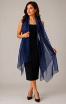 Premium Lightweight Scarves & Stoles — Chiffon, Cotton & Lycra, Gift for Her
