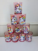 3 set Unicorn or Monsters kids party BBQ Picnic plastic cups