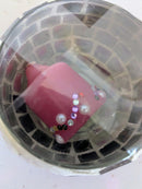 Disco ball candle holder