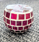 Disco ball candle holder