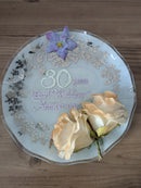China Anniversary wall plate 3d 30th years