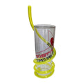 Mr Happy twisty straw tumblers