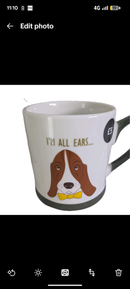 Basset hound mug and snug blanket set