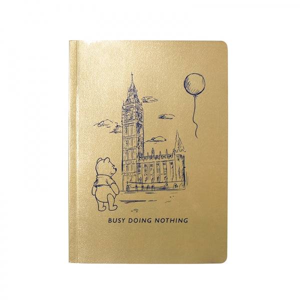 Winnie-the-Pooh "Busy Doing Nothing" Notebook - Bundled Gifts