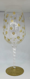 18th Birthday presentation glass