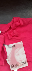 Baby girls pink cardigan