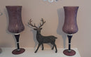Pair of giant candle holders-1