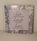 Motivational quote plaque-0