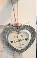 Hanging heart home decor-0