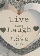 Hanging heart home decor-1