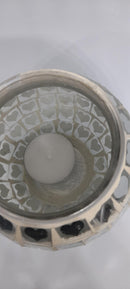 Tealight holder mirror heart ❤-1