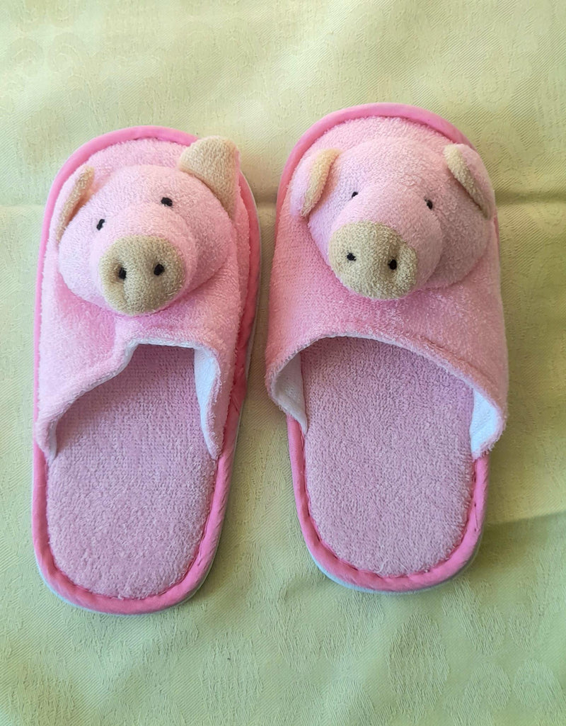 Piggy slippers kids-0