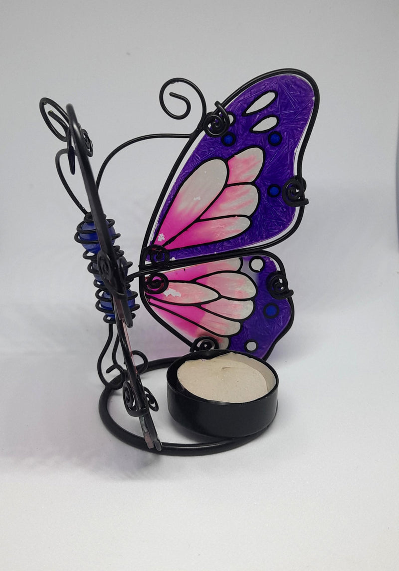 Butterfly tealight holder-1