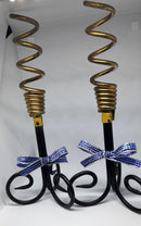 Spiral taper candle holders-1