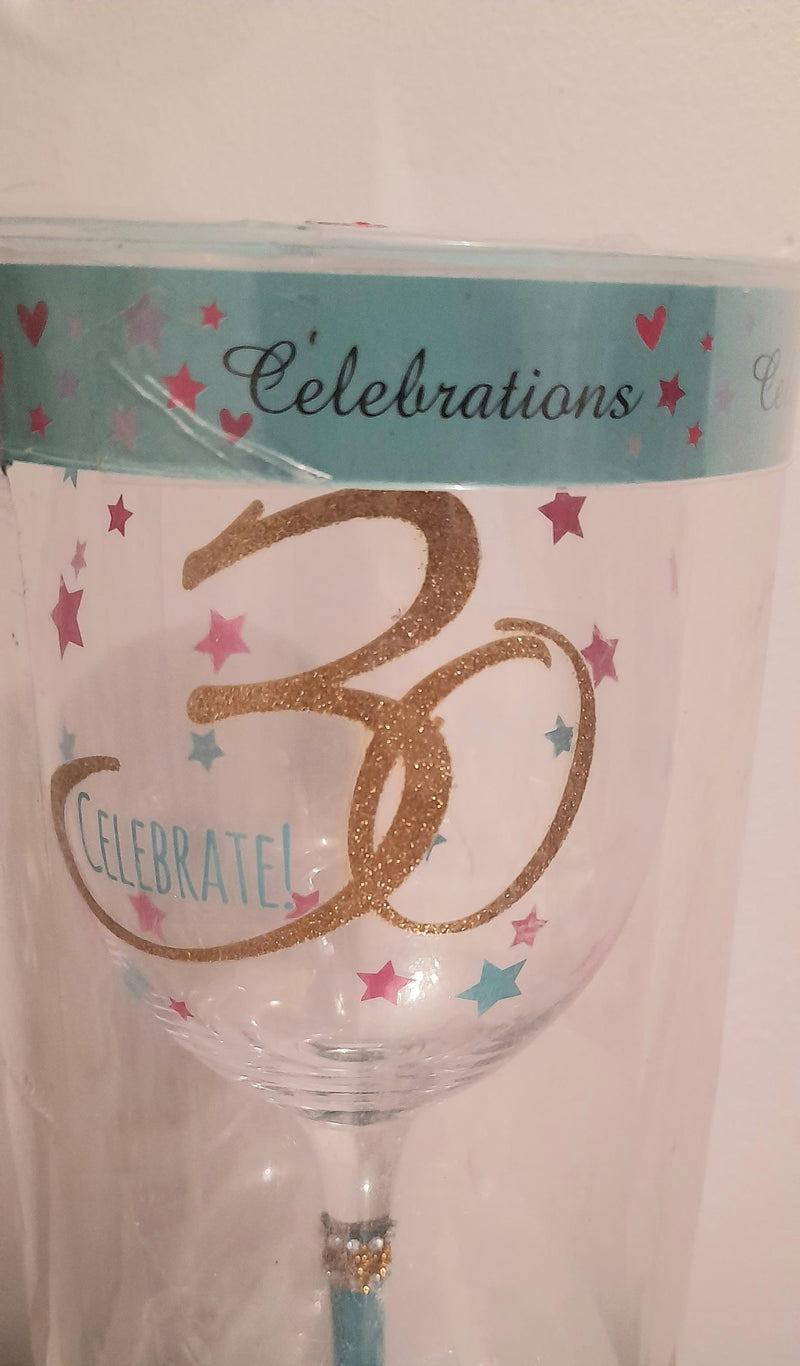 30th celebration glass-1