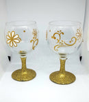 Gold design personalized