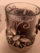 Glass candle holder gift home decor