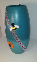 Bee happy vase