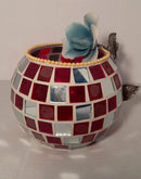 Disco ball candle holder