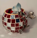Disco ball candle holder