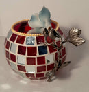 Disco ball candle holder